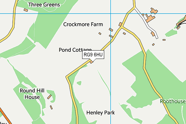 RG9 6HU map - OS VectorMap District (Ordnance Survey)