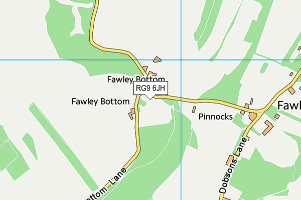 RG9 6JH map - OS VectorMap District (Ordnance Survey)