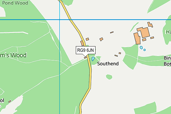 RG9 6JN map - OS VectorMap District (Ordnance Survey) RG9 6JN map - OS VectorMap District (Ordnance Survey)