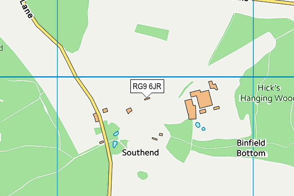RG9 6JR map - OS VectorMap District (Ordnance Survey) RG9 6JR map - OS VectorMap District (Ordnance Survey)