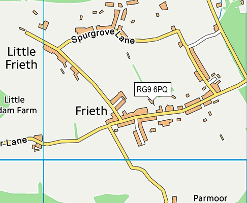 RG9 6PQ map - OS VectorMap District (Ordnance Survey) RG9 6PQ map - OS VectorMap District (Ordnance Survey)