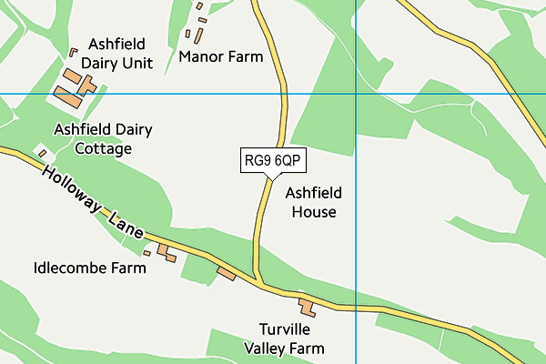 RG9 6QP map - OS VectorMap District (Ordnance Survey) RG9 6QP map - OS VectorMap District (Ordnance Survey)