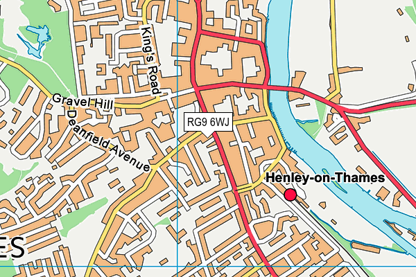 RG9 6WJ map - OS VectorMap District (Ordnance Survey) RG9 6WJ map - OS VectorMap District (Ordnance Survey)