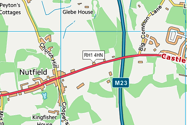 RH1 4HN map - OS VectorMap District (Ordnance Survey) RH1 4HN map - OS VectorMap District (Ordnance Survey)
