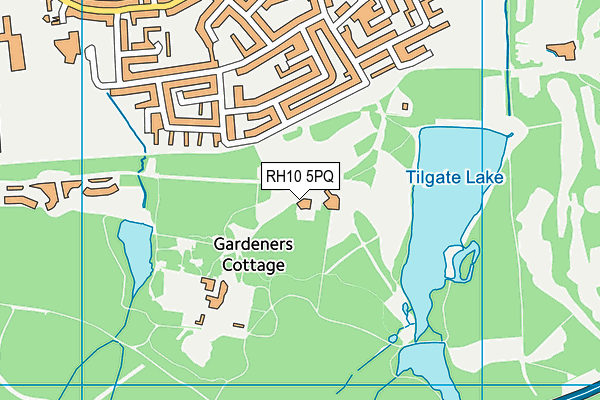 RH10 5PQ map - OS VectorMap District (Ordnance Survey) RH10 5PQ map - OS VectorMap District (Ordnance Survey)