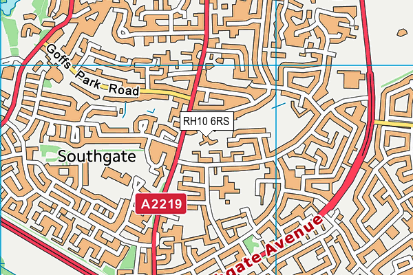 RH10 6RS map - OS VectorMap District (Ordnance Survey) RH10 6RS map - OS VectorMap District (Ordnance Survey)