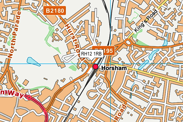 RH12 1RB map - OS VectorMap District (Ordnance Survey) RH12 1RB map - OS VectorMap District (Ordnance Survey)