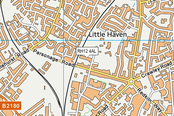 RH12 4AL map - OS VectorMap District (Ordnance Survey) RH12 4AL map - OS VectorMap District (Ordnance Survey)