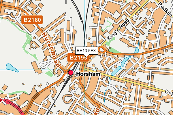 RH13 5EX map - OS VectorMap District (Ordnance Survey) RH13 5EX map - OS VectorMap District (Ordnance Survey)