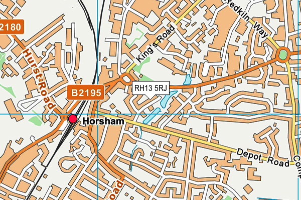 RH13 5RJ map - OS VectorMap District (Ordnance Survey) RH13 5RJ map - OS VectorMap District (Ordnance Survey)