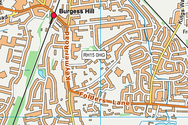 RH15 0HG map - OS VectorMap District (Ordnance Survey) RH15 0HG map - OS VectorMap District (Ordnance Survey)