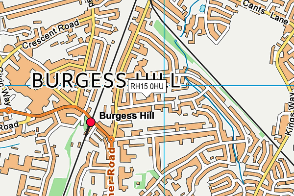 RH15 0HU map - OS VectorMap District (Ordnance Survey) RH15 0HU map - OS VectorMap District (Ordnance Survey)