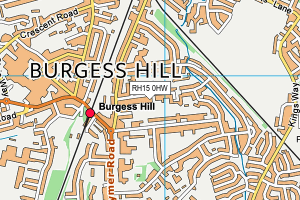 RH15 0HW map - OS VectorMap District (Ordnance Survey) RH15 0HW map - OS VectorMap District (Ordnance Survey)