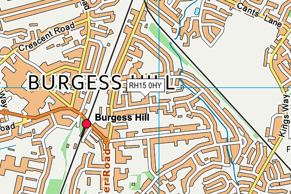 RH15 0HY map - OS VectorMap District (Ordnance Survey) RH15 0HY map - OS VectorMap District (Ordnance Survey)