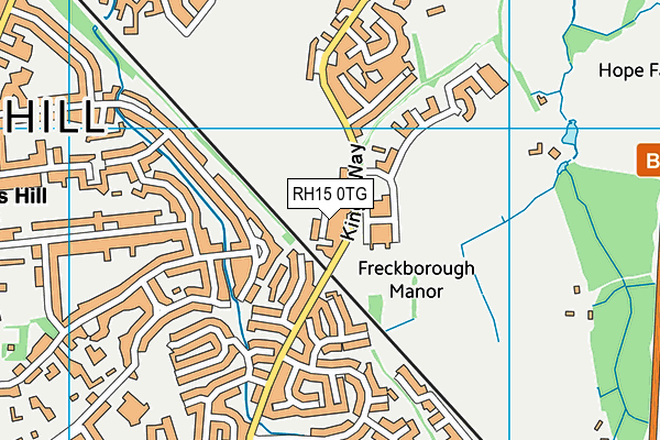 RH15 0TG map - OS VectorMap District (Ordnance Survey) RH15 0TG map - OS VectorMap District (Ordnance Survey)