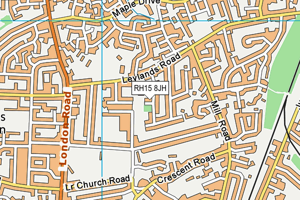 RH15 8JH map - OS VectorMap District (Ordnance Survey) RH15 8JH map - OS VectorMap District (Ordnance Survey)
