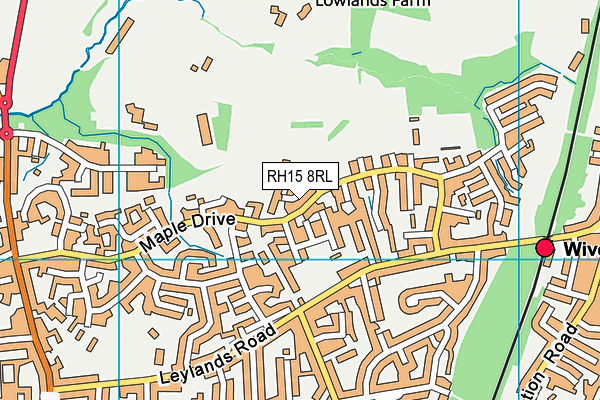 RH15 8RL map - OS VectorMap District (Ordnance Survey) RH15 8RL map - OS VectorMap District (Ordnance Survey)