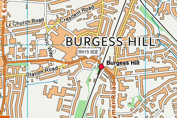 RH15 9DE map - OS VectorMap District (Ordnance Survey) RH15 9DE map - OS VectorMap District (Ordnance Survey)