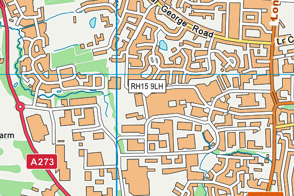 RH15 9LH map - OS VectorMap District (Ordnance Survey) RH15 9LH map - OS VectorMap District (Ordnance Survey)