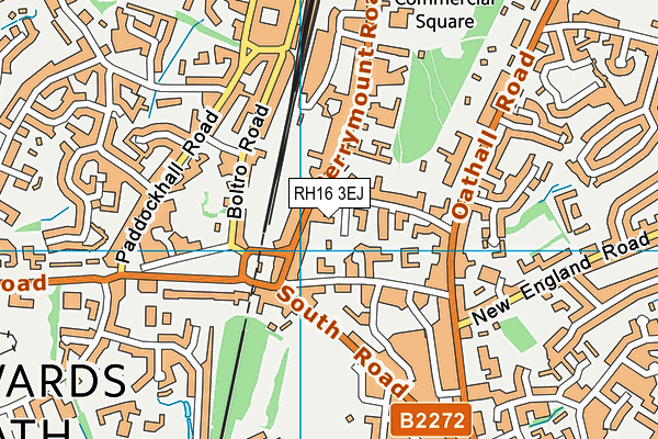 RH16 3EJ map - OS VectorMap District (Ordnance Survey) RH16 3EJ map - OS VectorMap District (Ordnance Survey)