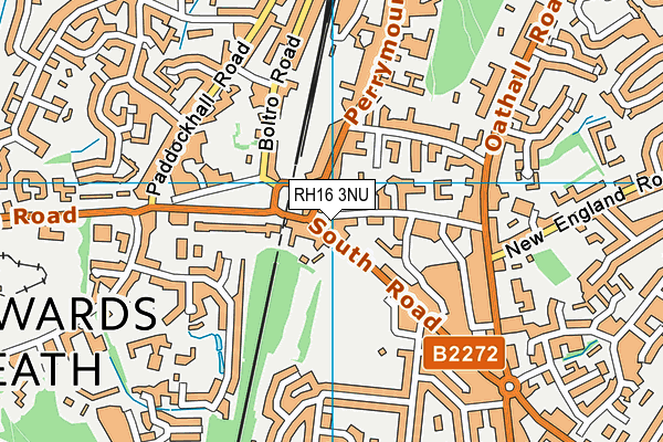 RH16 3NU map - OS VectorMap District (Ordnance Survey) RH16 3NU map - OS VectorMap District (Ordnance Survey)
