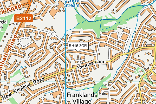 RH16 3QR map - OS VectorMap District (Ordnance Survey) RH16 3QR map - OS VectorMap District (Ordnance Survey)