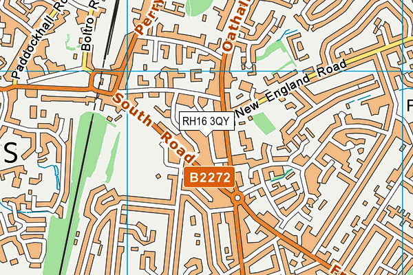 RH16 3QY map - OS VectorMap District (Ordnance Survey) RH16 3QY map - OS VectorMap District (Ordnance Survey)