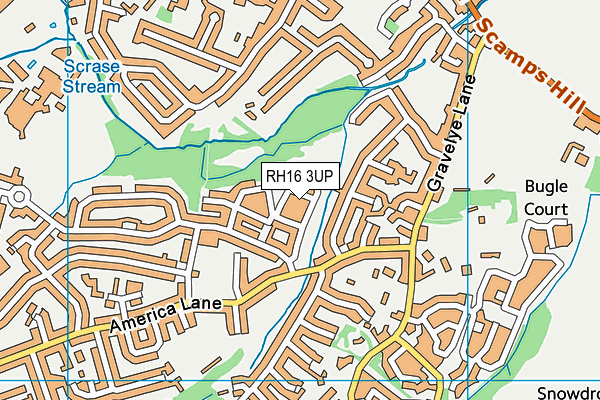 RH16 3UP map - OS VectorMap District (Ordnance Survey) RH16 3UP map - OS VectorMap District (Ordnance Survey)