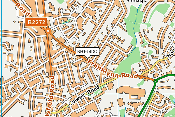 RH16 4DQ map - OS VectorMap District (Ordnance Survey) RH16 4DQ map - OS VectorMap District (Ordnance Survey)