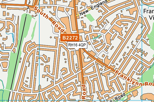 RH16 4QP map - OS VectorMap District (Ordnance Survey) RH16 4QP map - OS VectorMap District (Ordnance Survey)