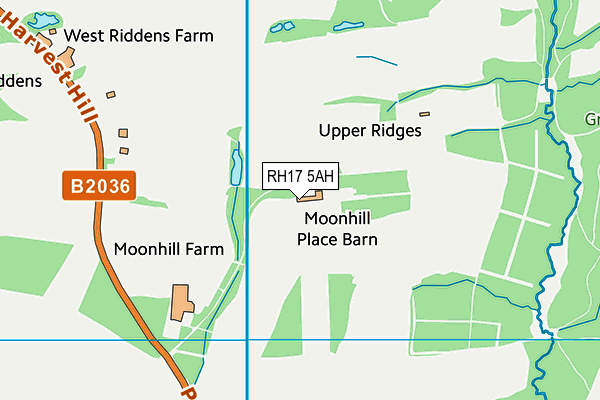 RH17 5AH map - OS VectorMap District (Ordnance Survey) RH17 5AH map - OS VectorMap District (Ordnance Survey)