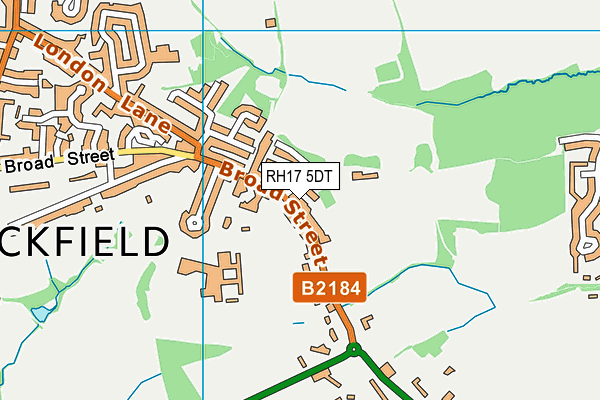RH17 5DT map - OS VectorMap District (Ordnance Survey) RH17 5DT map - OS VectorMap District (Ordnance Survey)