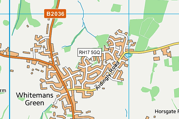 RH17 5GQ map - OS VectorMap District (Ordnance Survey) RH17 5GQ map - OS VectorMap District (Ordnance Survey)