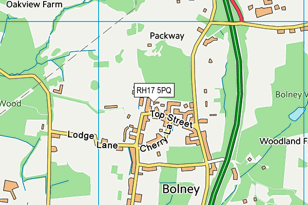 RH17 5PQ map - OS VectorMap District (Ordnance Survey) RH17 5PQ map - OS VectorMap District (Ordnance Survey)