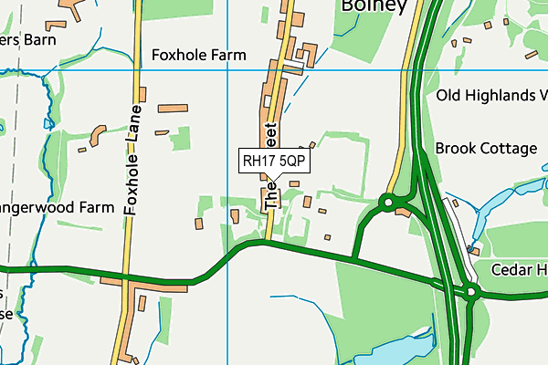 RH17 5QP map - OS VectorMap District (Ordnance Survey) RH17 5QP map - OS VectorMap District (Ordnance Survey)