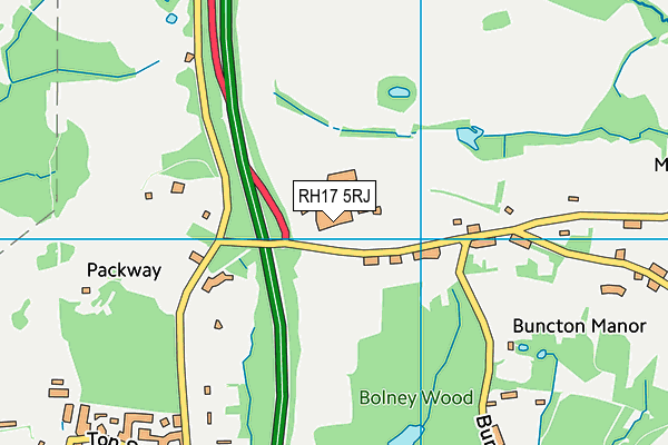 RH17 5RJ map - OS VectorMap District (Ordnance Survey) RH17 5RJ map - OS VectorMap District (Ordnance Survey)