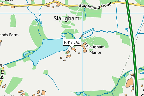 RH17 6AL map - OS VectorMap District (Ordnance Survey) RH17 6AL map - OS VectorMap District (Ordnance Survey)