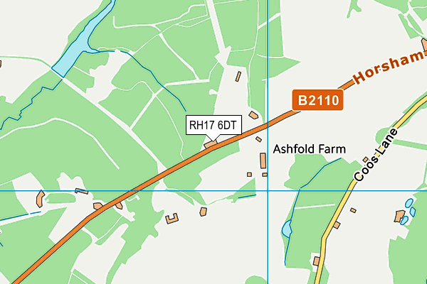RH17 6DT map - OS VectorMap District (Ordnance Survey) RH17 6DT map - OS VectorMap District (Ordnance Survey)