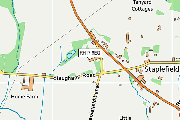 RH17 6EQ map - OS VectorMap District (Ordnance Survey) RH17 6EQ map - OS VectorMap District (Ordnance Survey)