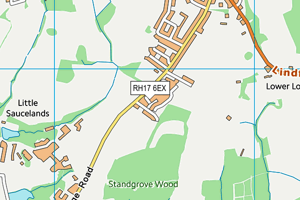 RH17 6EX map - OS VectorMap District (Ordnance Survey) RH17 6EX map - OS VectorMap District (Ordnance Survey)