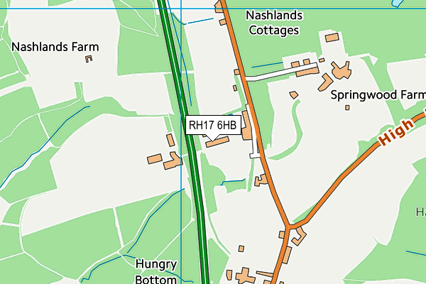RH17 6HB map - OS VectorMap District (Ordnance Survey) RH17 6HB map - OS VectorMap District (Ordnance Survey)