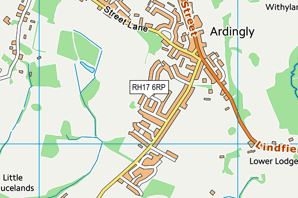 RH17 6RP map - OS VectorMap District (Ordnance Survey) RH17 6RP map - OS VectorMap District (Ordnance Survey)