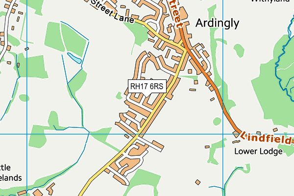 RH17 6RS map - OS VectorMap District (Ordnance Survey) RH17 6RS map - OS VectorMap District (Ordnance Survey)