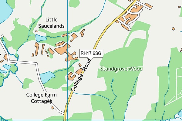 RH17 6SG map - OS VectorMap District (Ordnance Survey) RH17 6SG map - OS VectorMap District (Ordnance Survey)