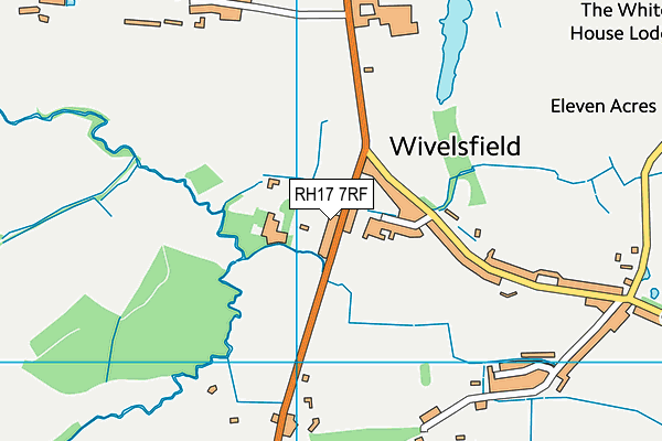 RH17 7RF map - OS VectorMap District (Ordnance Survey) RH17 7RF map - OS VectorMap District (Ordnance Survey)