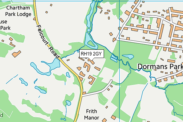 RH19 2GY map - OS VectorMap District (Ordnance Survey) RH19 2GY map - OS VectorMap District (Ordnance Survey)