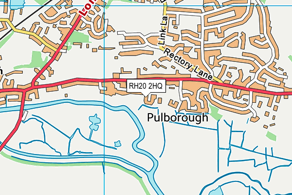 RH20 2HQ map - OS VectorMap District (Ordnance Survey) RH20 2HQ map - OS VectorMap District (Ordnance Survey)