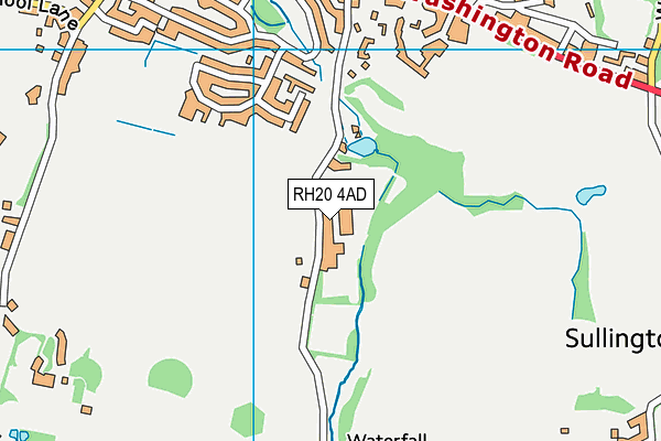 RH20 4AD map - OS VectorMap District (Ordnance Survey) RH20 4AD map - OS VectorMap District (Ordnance Survey)