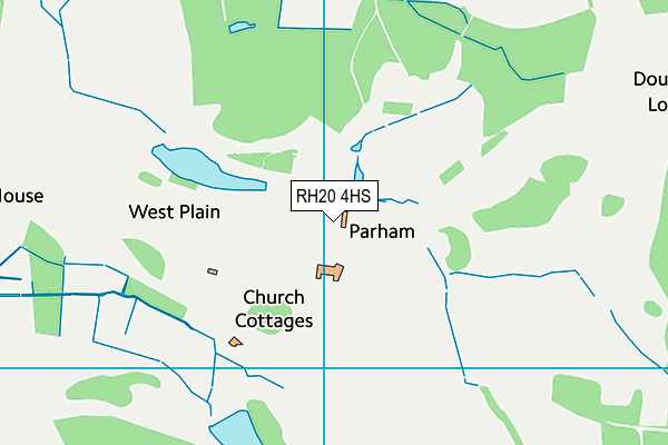 RH20 4HS map - OS VectorMap District (Ordnance Survey) RH20 4HS map - OS VectorMap District (Ordnance Survey)