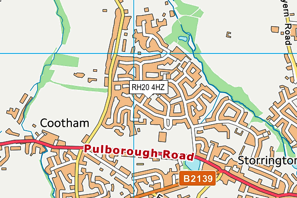RH20 4HZ map - OS VectorMap District (Ordnance Survey) RH20 4HZ map - OS VectorMap District (Ordnance Survey)